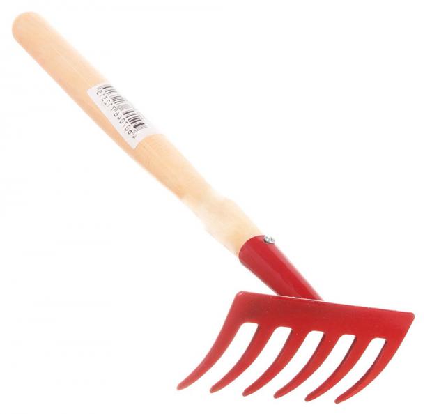 Грабли ГВ-5 зубчатые витые 5ти зубчатые