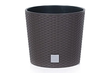 Кашпо для цветов RATO ROUND венге 2 предмета 35/37,65л DRTUS400L-440U