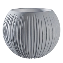 Кашпо Сфера Серый 1,7л
