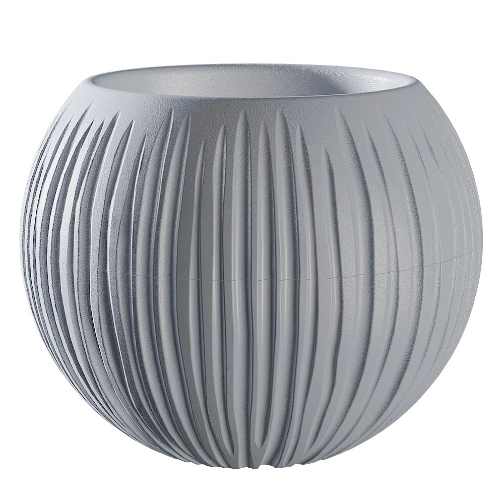 Кашпо Сфера Серый 1,7л