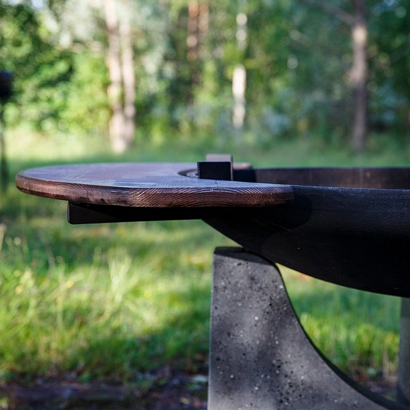 Столешница для чаши Concretika 80см Столешница для чаши Concretika 80см