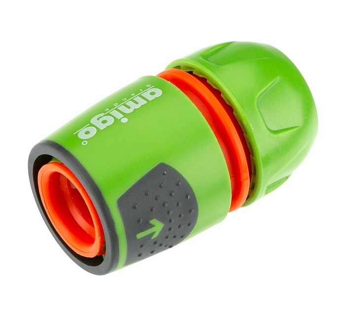 Коннектор универсальный с аквастопом 1/2-3/4 79811 Амиго