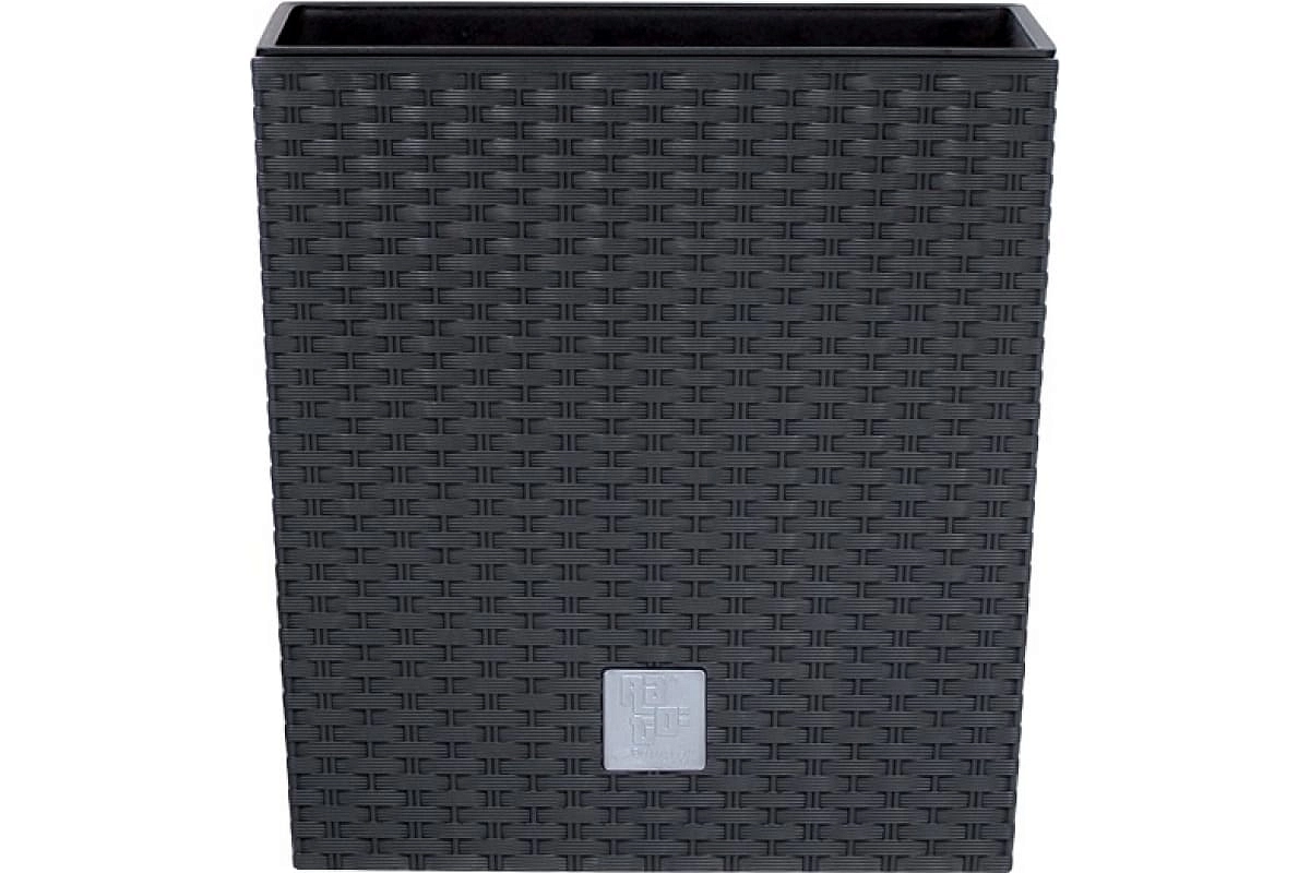 Кашпо для цветов RATO Low антрацит 2 предмета 37/64л DRTS400L-S433