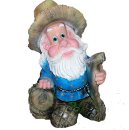 Фигура садовая Лесовичок с клюшкой 