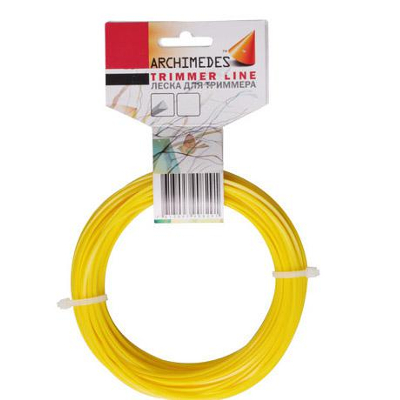 Леска для триммера 2,4мм 30м треуг 90852