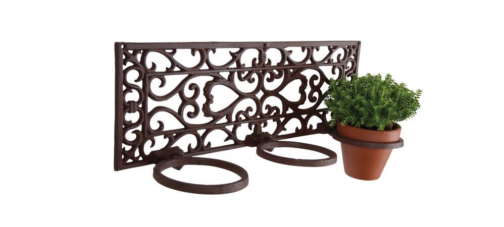 Кронштейн подвесной для цвет корз состаренный метал АМ 20