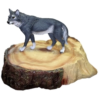 Пень декоративный Волк степной