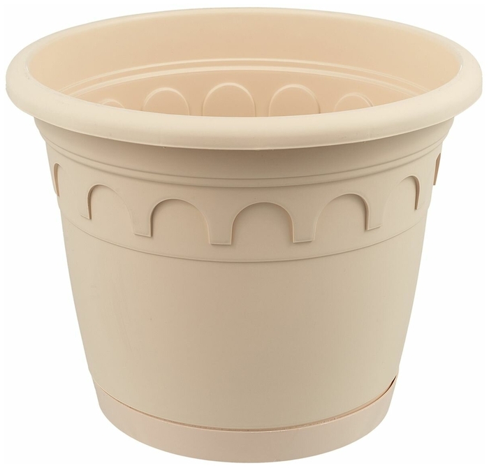 Горшок ROMA с поддоном