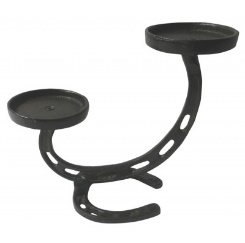 Подсвечник на 2 свечи Подкова YМ-СТ-5111 