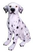 Фигура садовая Собака Долматин средний 
