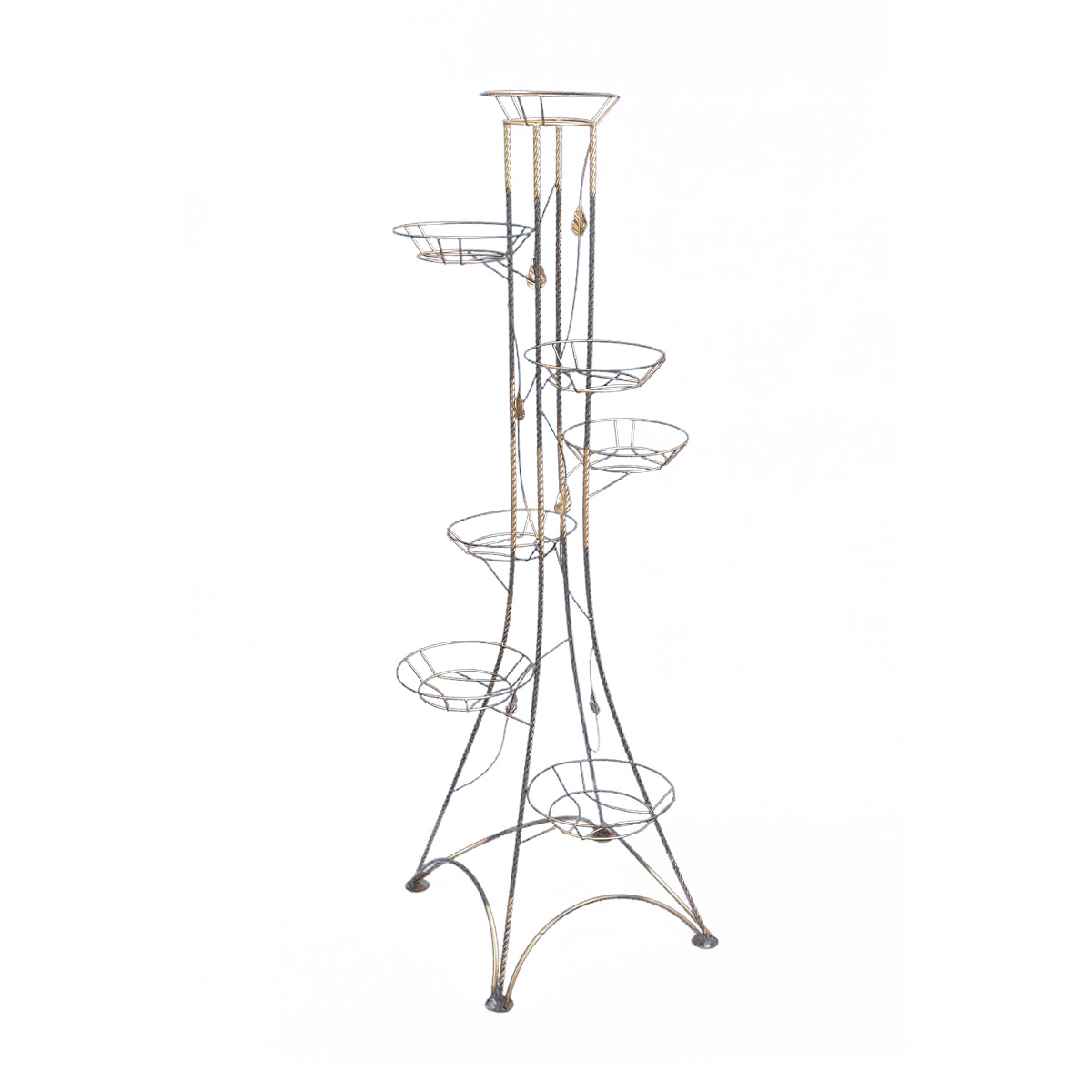 Подставка напольная классическая Березка на 7 горшков