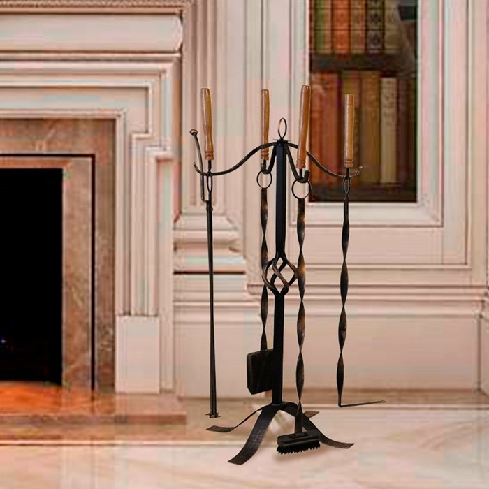 Стойка каминных аксессуаров 504-07 (Айронкр)