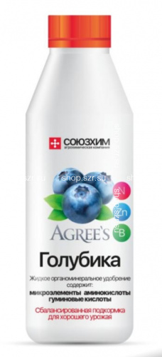 Удобрение Agree"s Голубика органоминеральное жидкое 500мл