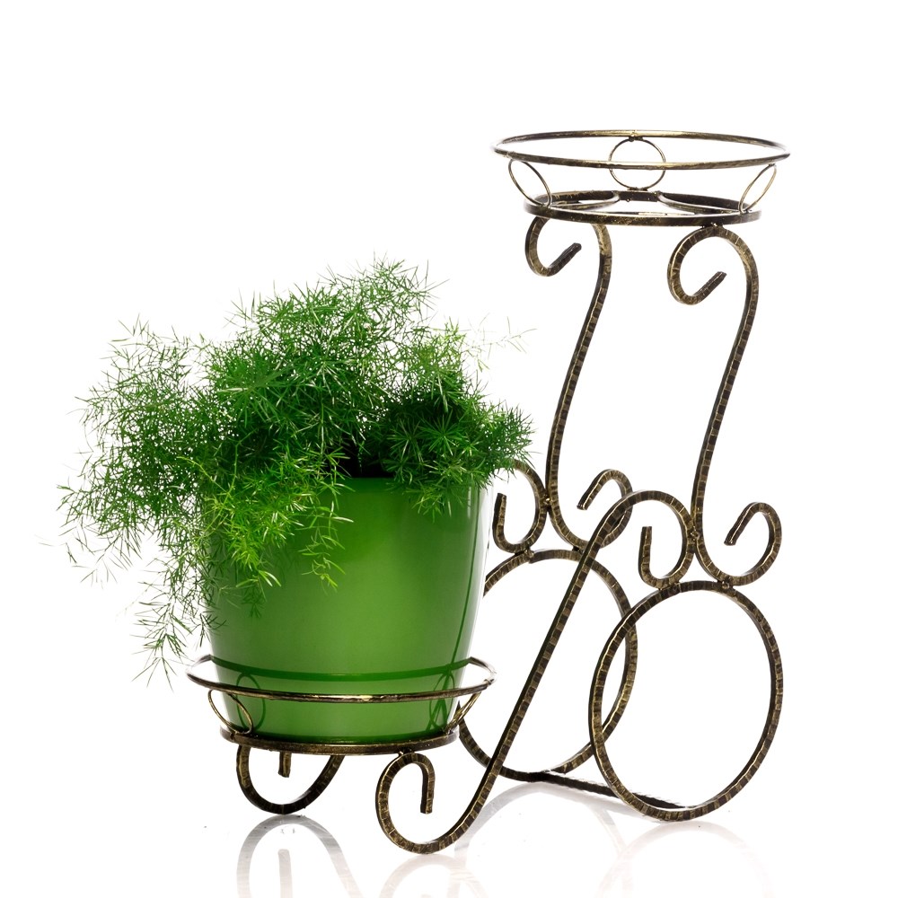 Подставка напольная на 2 цветка 70-402 (Айронкр)