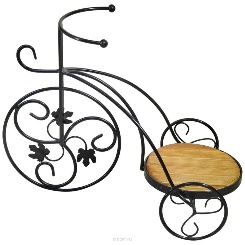 Подставка садовая Велосипед садовая 59-411 (Айронкр)
