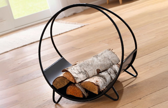 Дровница кованная малая основание 400*500