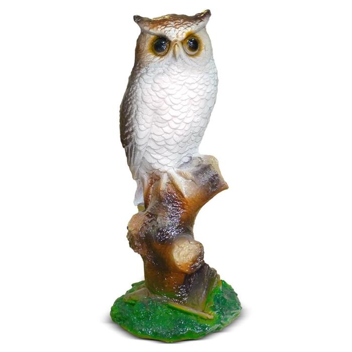 Фигура садовая Филин на ветке F01243 (Айронкр)