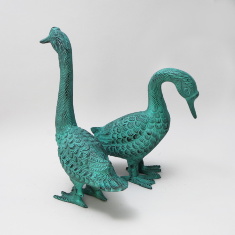 Набор статуэток Гуси 2 фигуры Gl-1099 