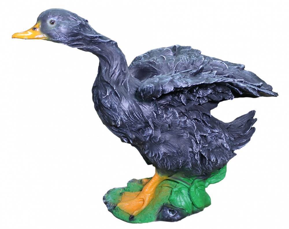 Фигура садовая Гусь крылатый 