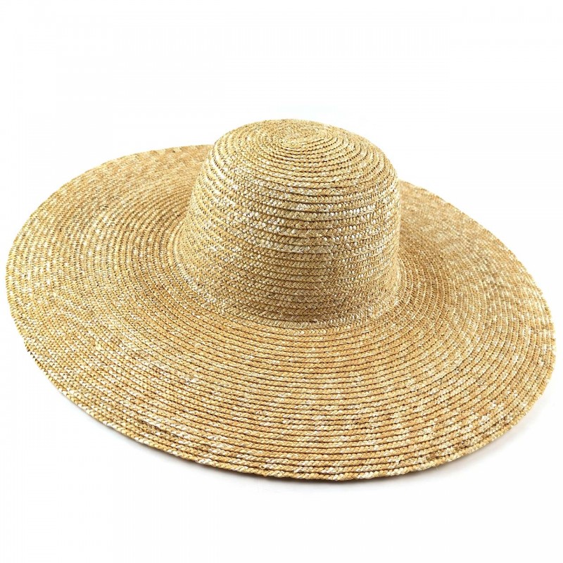 Шляпа садовая соломенная