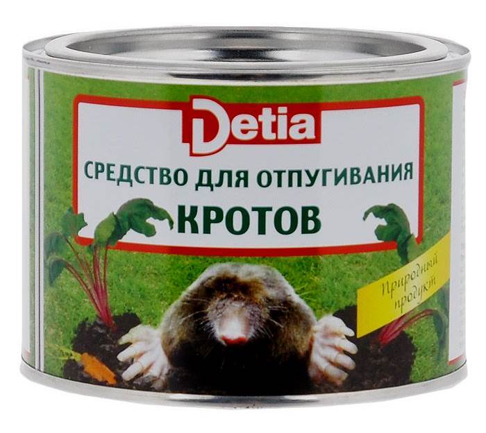 Родентицид репеллент Detia шарики от Кротов 100шт
