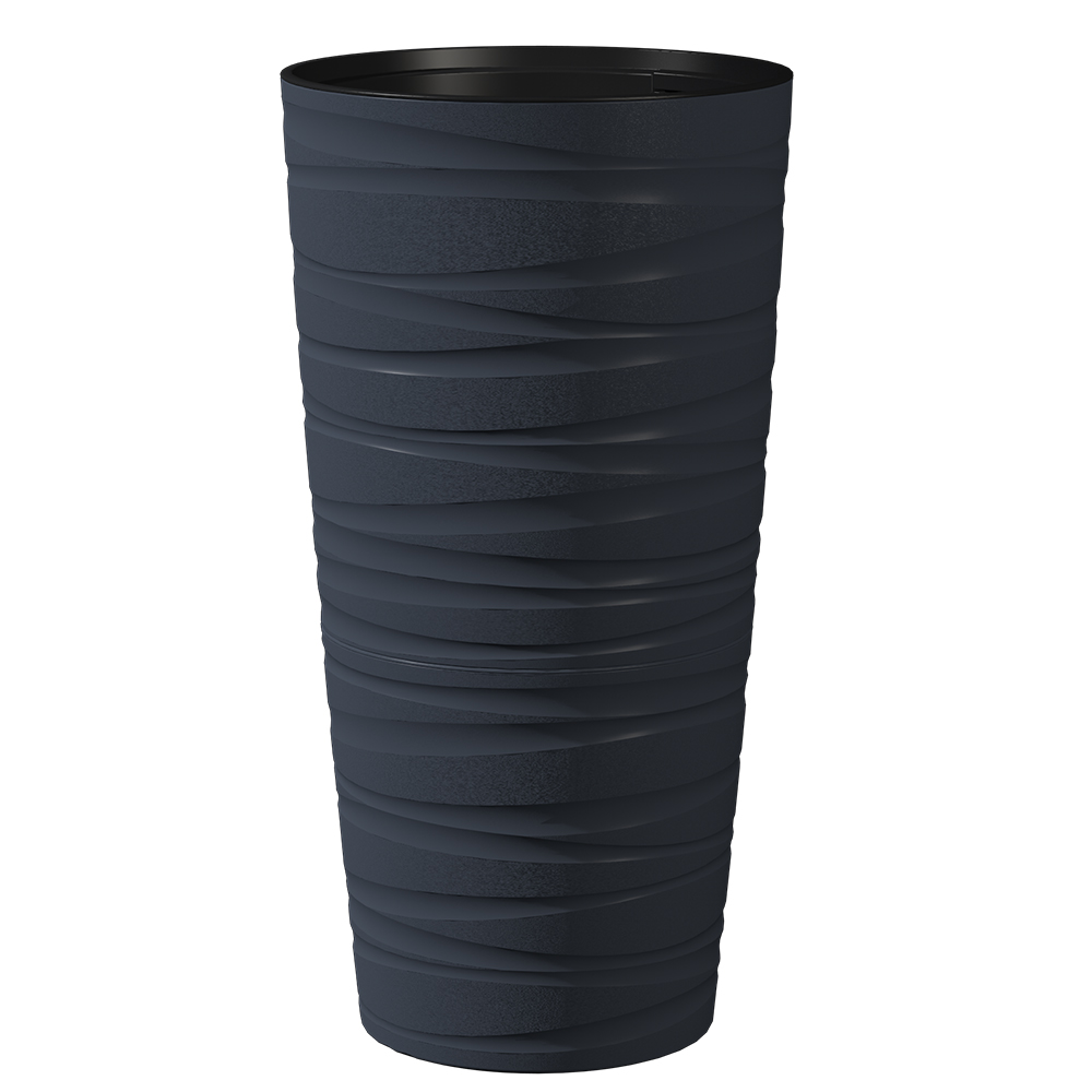 Кашпо Модерн Максимум Антрацит 15л