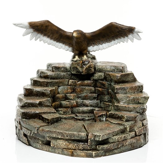 Фонтан Орел на камнях U08308 (Айронкр)