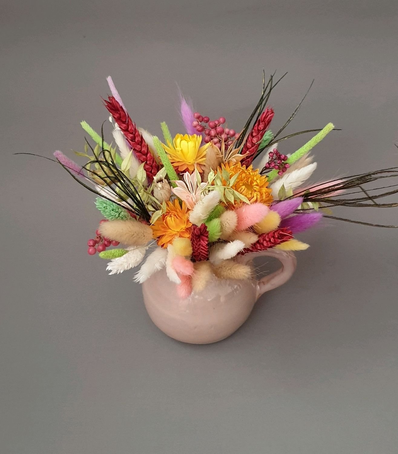 Сувенир Композиция с сухоцветами