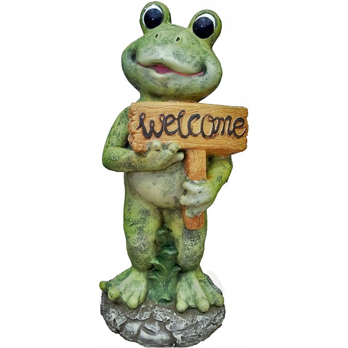 Фигура садовая Лягушка большая WELCOME 