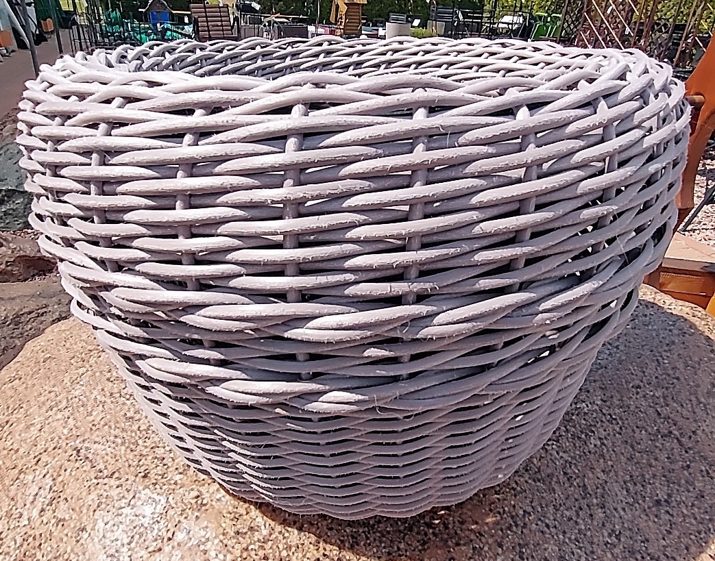 Кашпо 20л 20-ЛТ.Ш (Ротанг Л) 