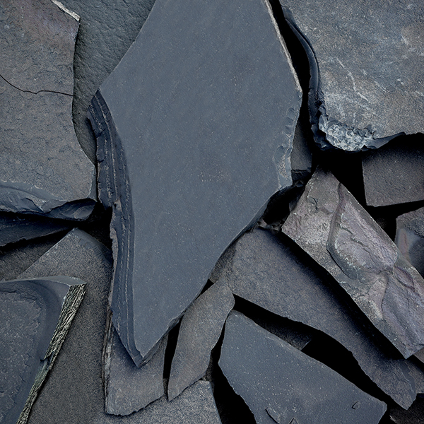 Плита из сланца Шунгит состаренная