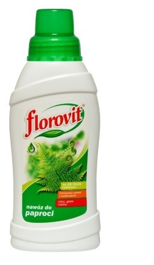 Удобрение цветочное Флоровит Жидкое садовое для Папоротников 0,5л