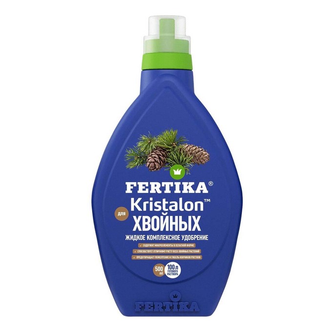 Удобрение хвойное Фертика Кристалон 500 мл