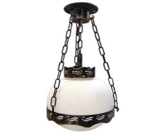 Светильник Diano подвес 200-01/bc-08 черн/медь