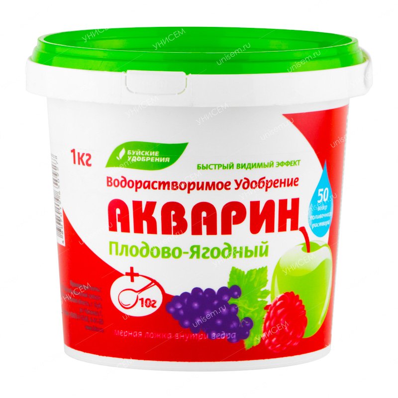 Удобрение Акварин Для плодовых и ягодных культур 1кг