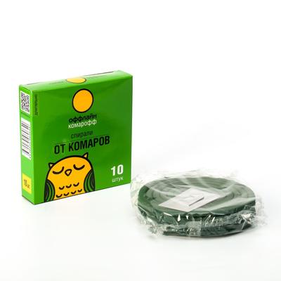 Репеллент Спирали Комарофф от комаров 