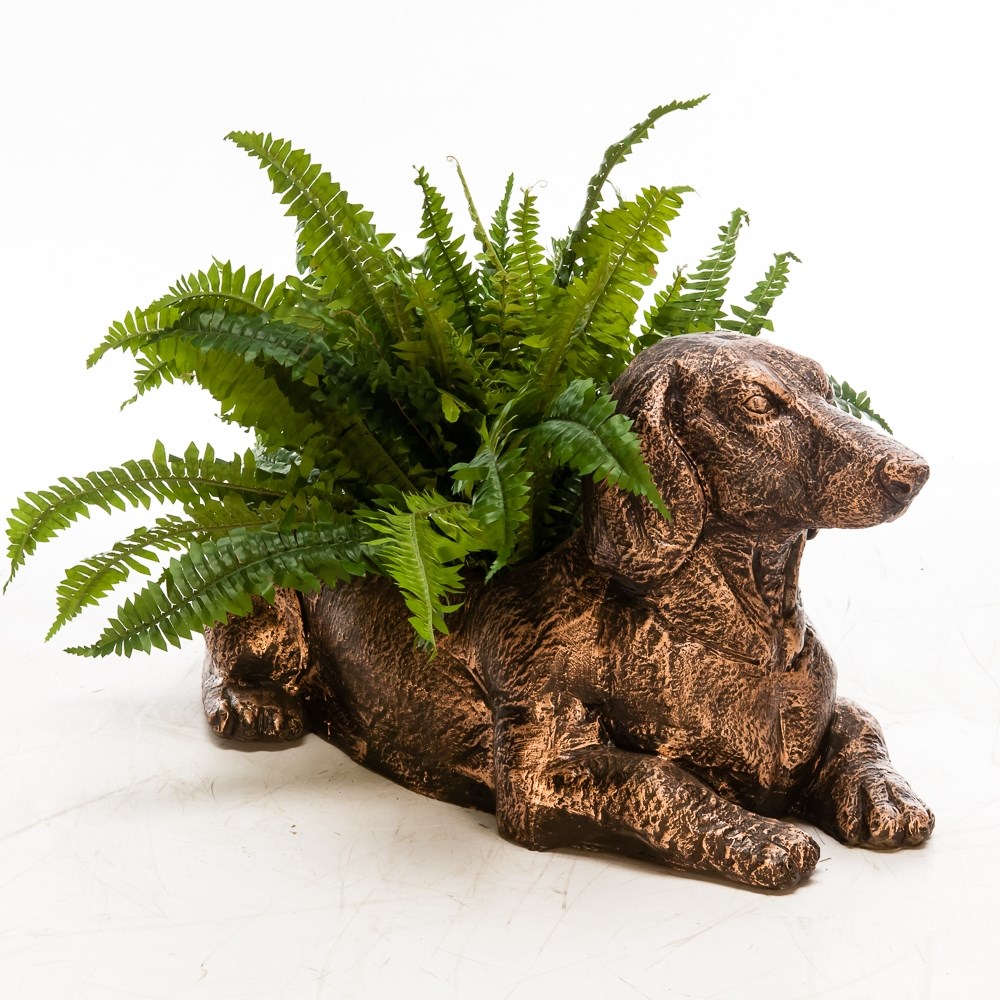 Кашпо Такса маленькая