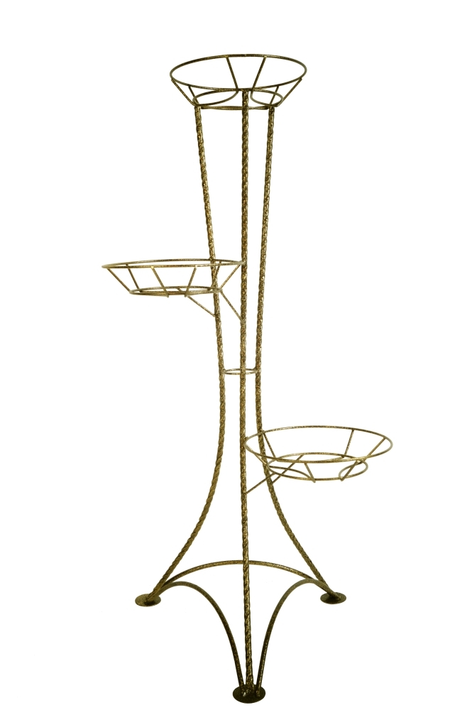 Подставка напольная для цветов 3 горшка (З)