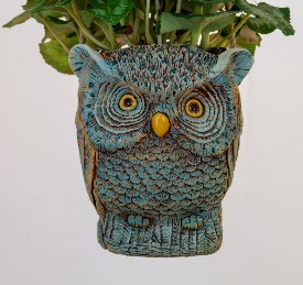 Шамот Кашпо Филин подвесное