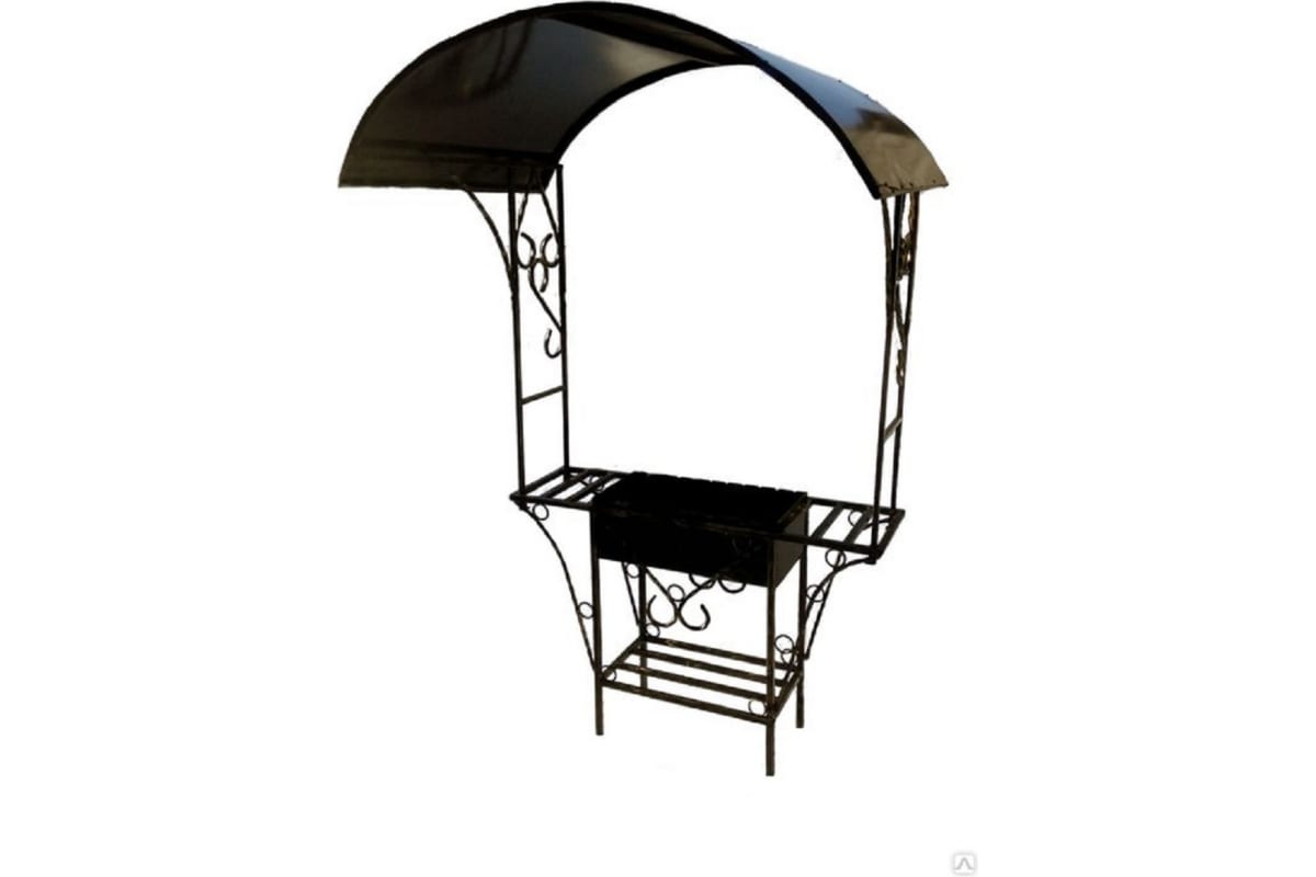 Мангал МС-07 с крышей Станко