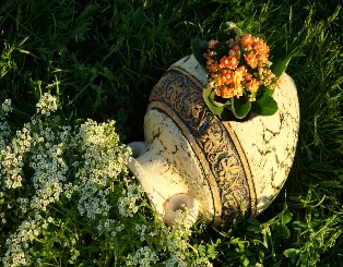 Шамот Амфора малая Пятилистник 