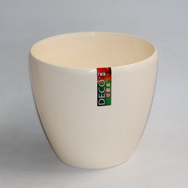 Горшок ДЕКО ТВИН крем