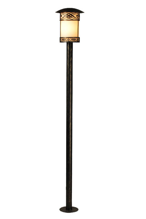 Светильник Sicilia столб 1,5м 120-41/bg-02 1*60W черный/золото