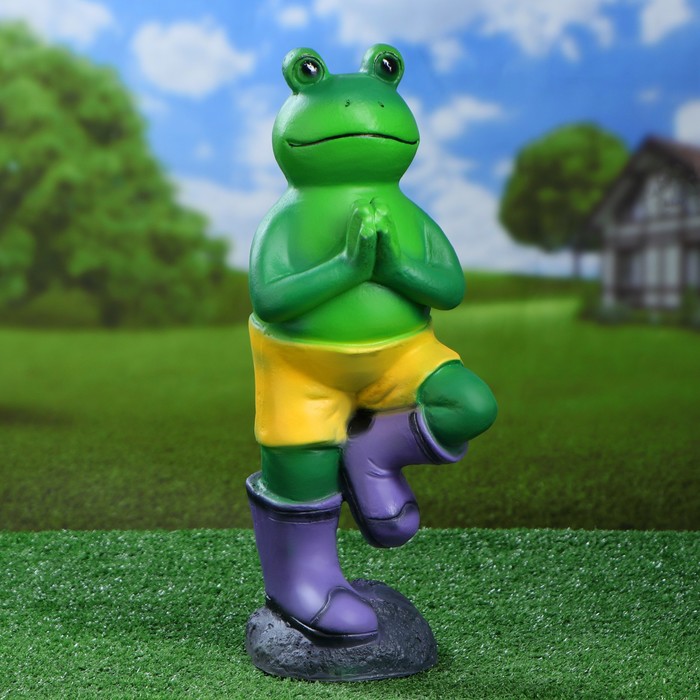 Фигура садовая Лягушка попрыгунья 