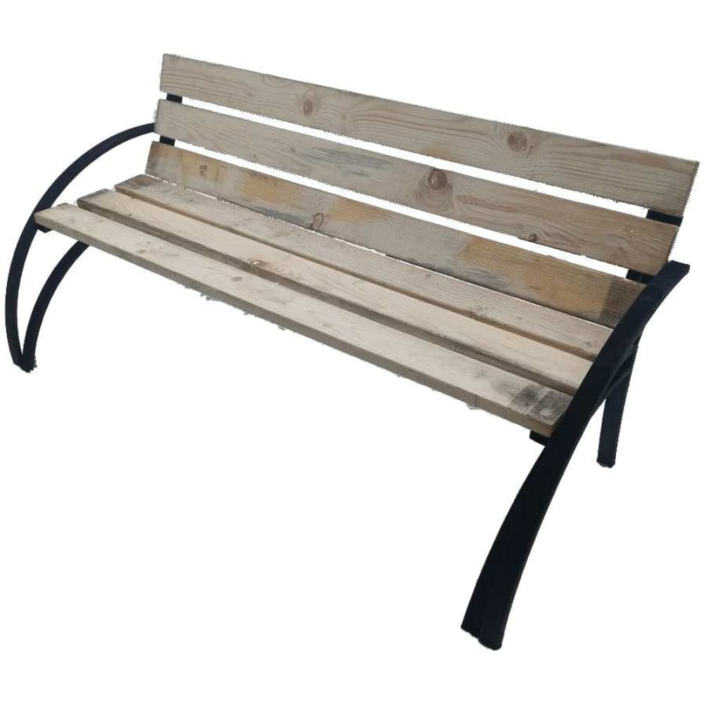 Скамья №2 со спинкой Станко