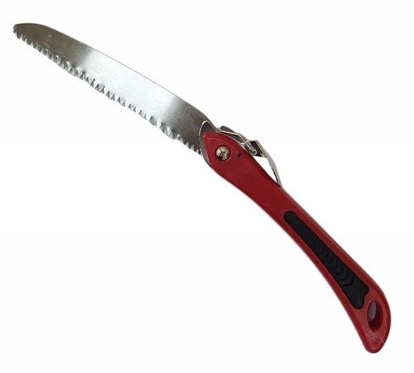 Ножовка садовая складная с двухкомпонентн ручкой 010206
