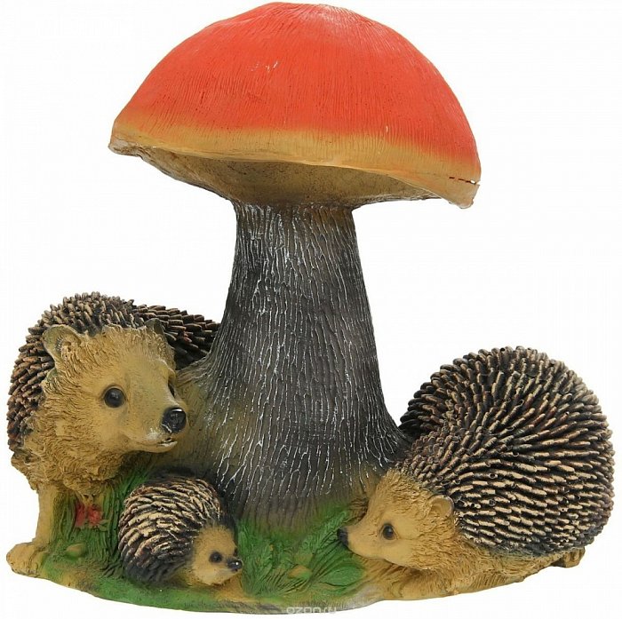 Фигура садовая Гриб Подосиновик с ежами 