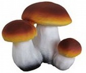 Фигура садовая Гриб боровик тройной средний 