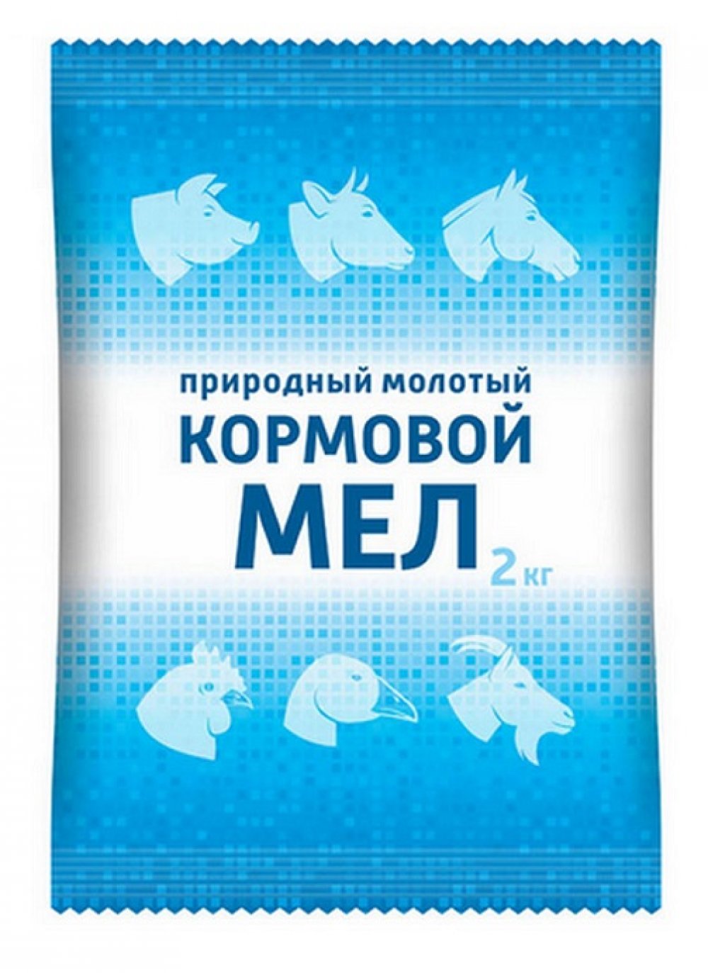 Мел кормовой 2кг