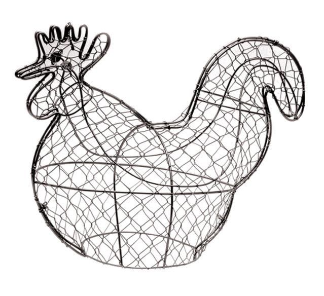 Форма-топиарий из проволоки Курица DF 018